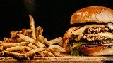 Cheese Burger with Fries