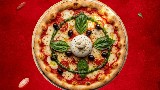 Buratta pizza